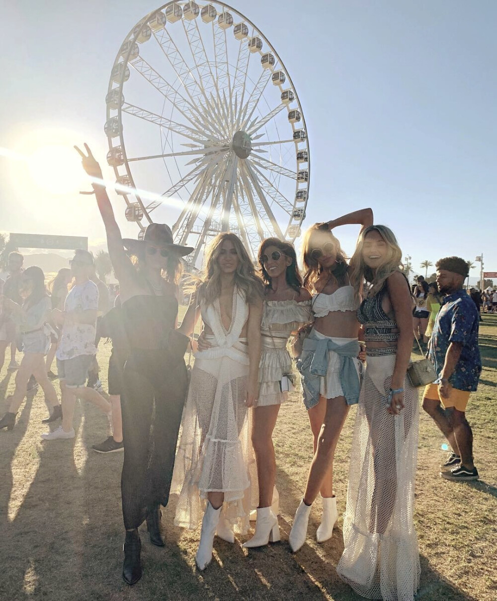 2019 科切拉 Coachella音乐节 街拍 春夏 波西米亚风格