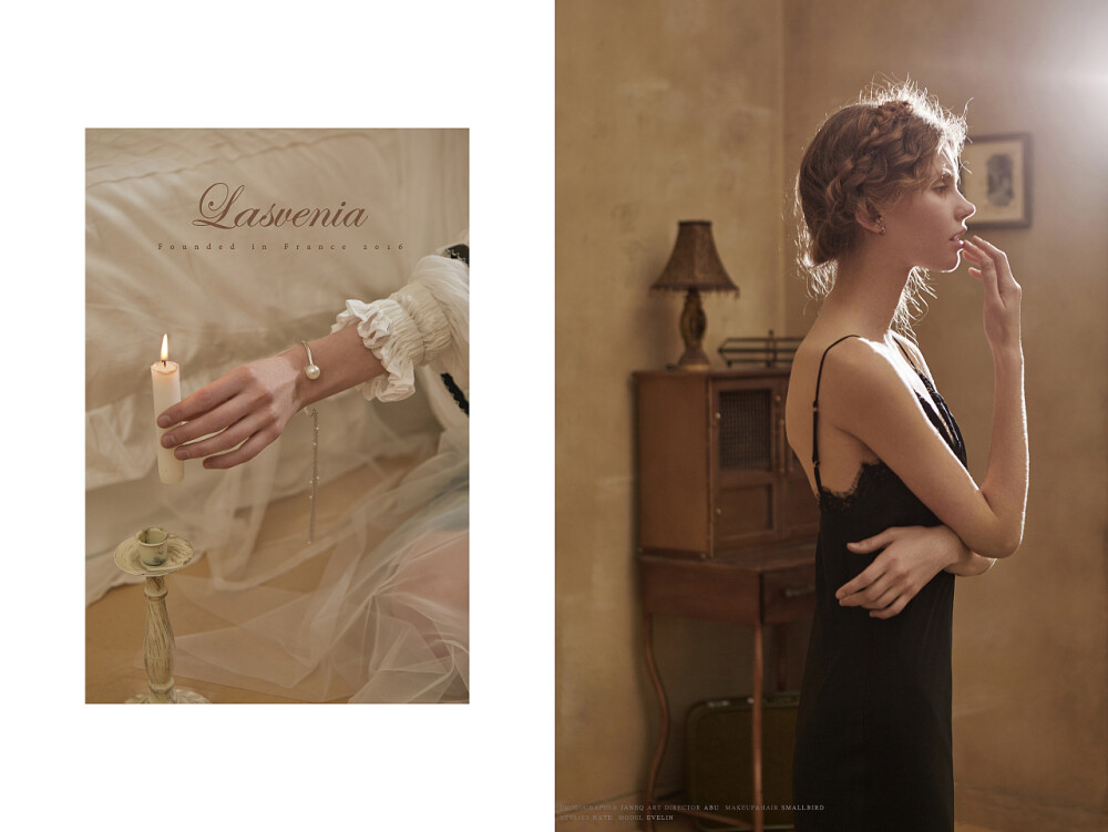 Lasvenia 2019SS
"It's A Love Story About Juliette And Hugo."
站酷
by
JaneQStudio
深圳 | 摄影师
品牌：@Lasvenia
摄影：@张馨JaneQ
美指：@ABu_MingMing
妆发：小鸟
服装搭配：Nate
模特：Evelin（T4）