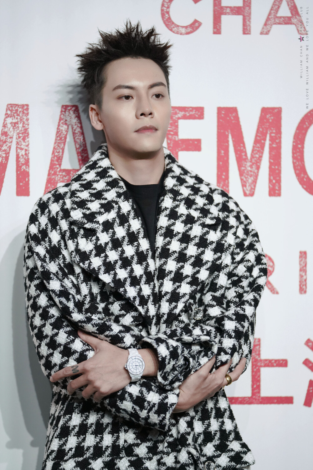 【陈伟霆 William Chan】190418 走进香奈儿展览 上海站 Mademoiselle Privé Exhibition in Shanghai 香奈儿CHANEL品牌形象大使陈伟霆 3448 x 5168 px (图源: 微博@陈伟霆粉丝后援会 weibo.com/1679849642/HqmAU7lG8)