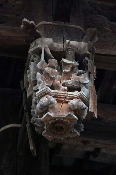 中国古代建筑构建——垂花