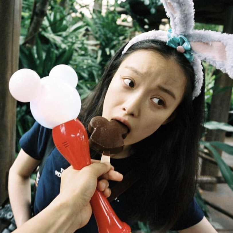 倪妮可爱头像呀