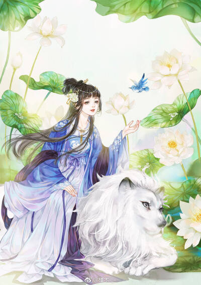 「古风美人」画师 : 槿木