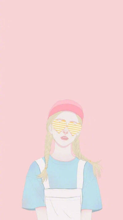 美女插画壁纸