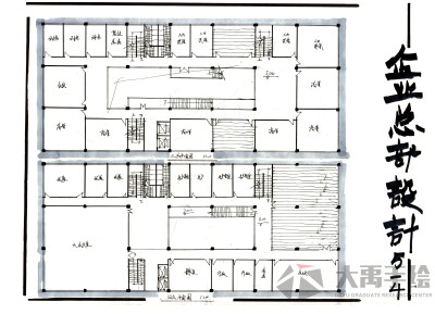 大禹手绘建筑快题班建筑快题作品，主讲：王程林老师