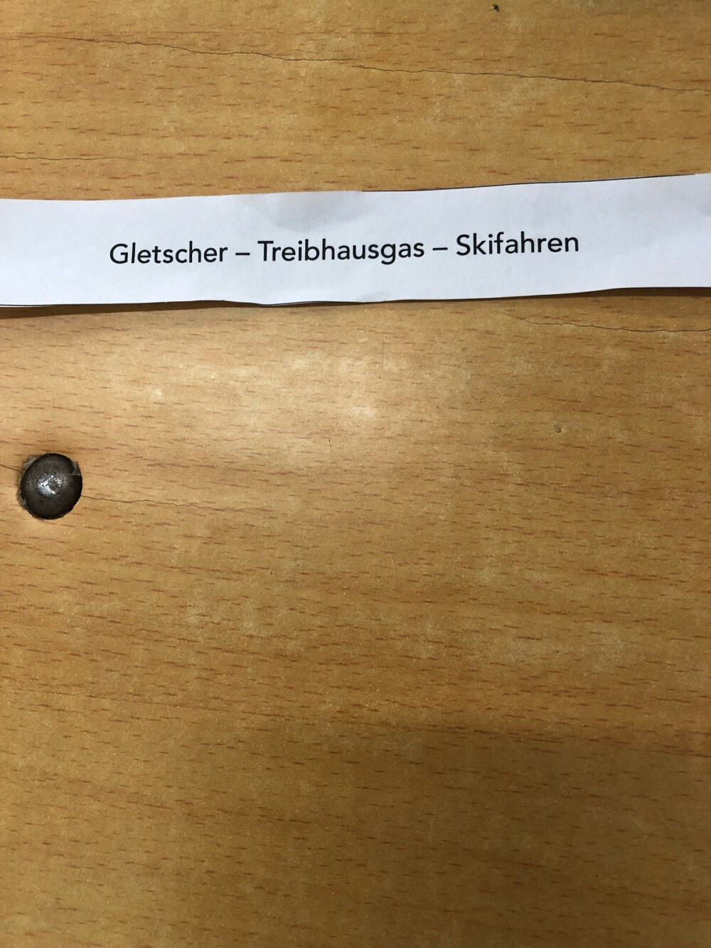 Leonardo mag Skifahren, sehr. So reist er durch die ganze Welt mit seinem einigen Flugzeug, um Skizufahren. Danach abgibt sein Flugzeug viel Treibhausgase. Dann schmelzen Gletscher und Schneeberg. Dann kein Skifahren mehr 