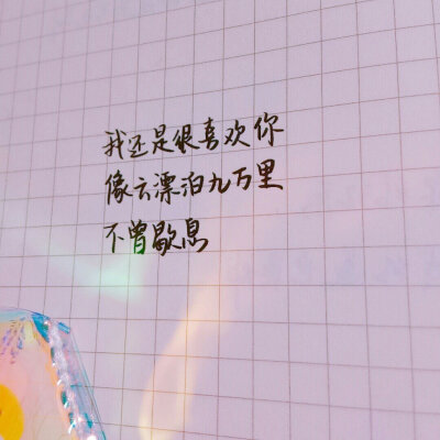 文字。还是喜欢你