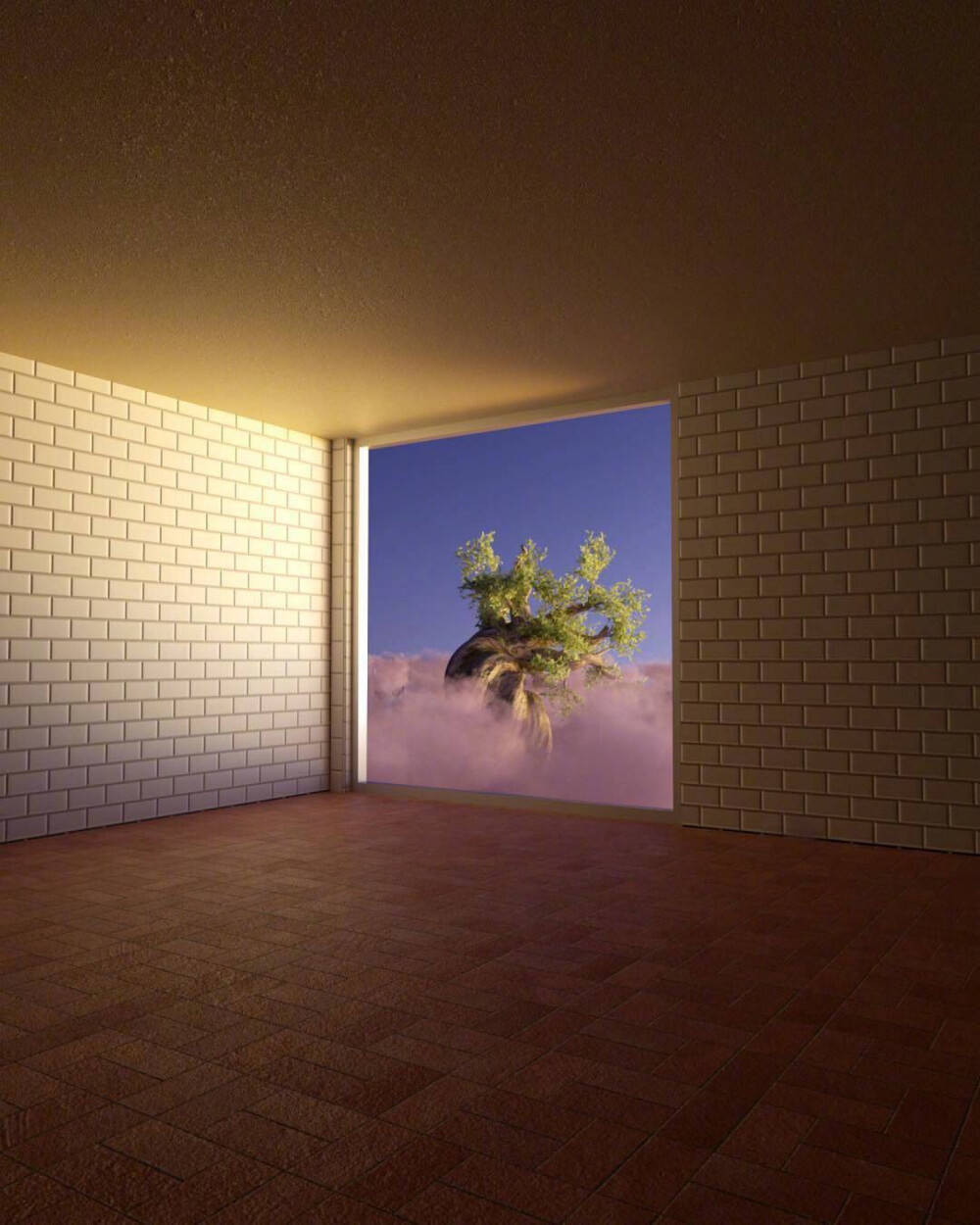 一朵四处游走的云