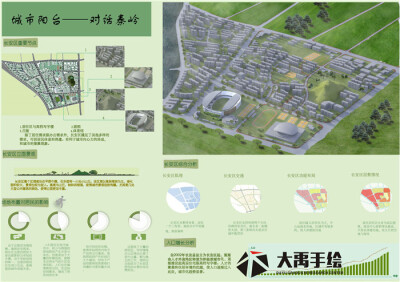 大禹手绘规划软件表现作品