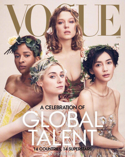 #潮流资讯#
Vogue US | Mikael Jansson
Angelababy 居然上了美国版 Vogue。
斯嘉丽·约翰逊、Angelababy、Elizabeth Debecki、Deepika Padukone、 Lea Seydoux、裴斗娜 Adesua EtomiWellingtom 一起亮相。
那么问…