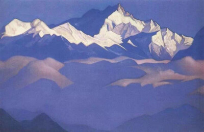 Nicholas Roerich [俄罗斯]
仓央嘉措：如若不相识，便可不相思 。
你一走，山就空了。