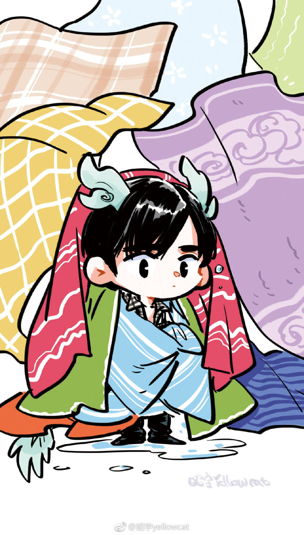 q版 朱一龙 - 堆糖,美图壁纸兴趣社区