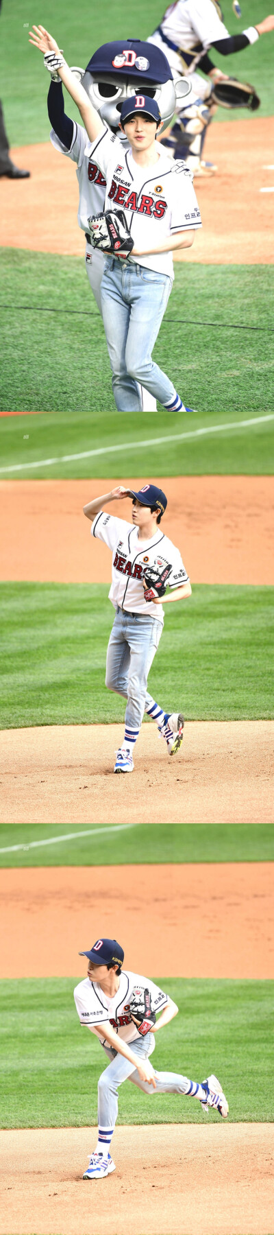 190427 Doosan Bears棒球赛开球式
cr.saranhe0807/0527_merryJ/babybear_960527