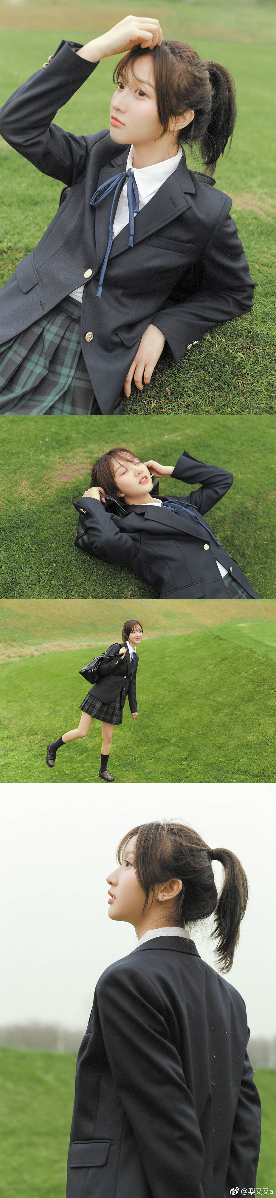 为你 翘课的那一天
花落的那一天
教室的那一间
摄影 @裘裘裘欣欣 ​
出境@梨又又a