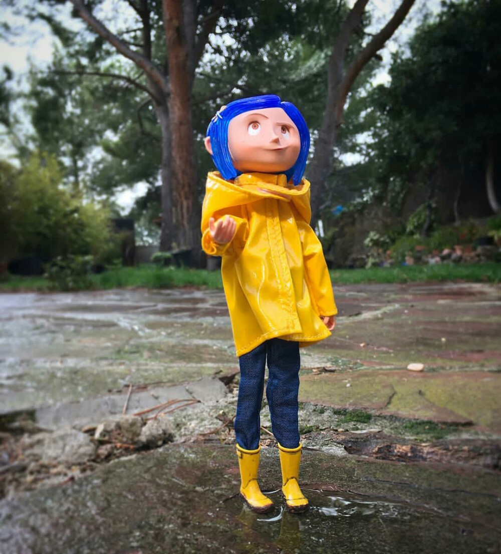 《鬼妈妈》卡洛琳 玩偶