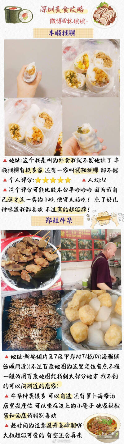 深圳美食攻略
深圳旅游攻略很快就来啦
走到哪吃到哪 在深圳一个月的探店合集 还有超多美食等着我们一起去吃
感谢@林嫔嫔- 投稿 ​​​