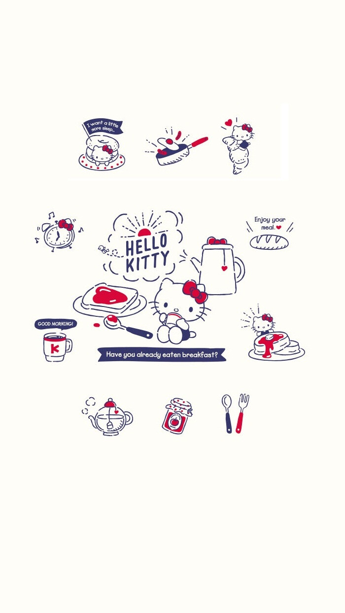 hellokitty 壁纸 萌图