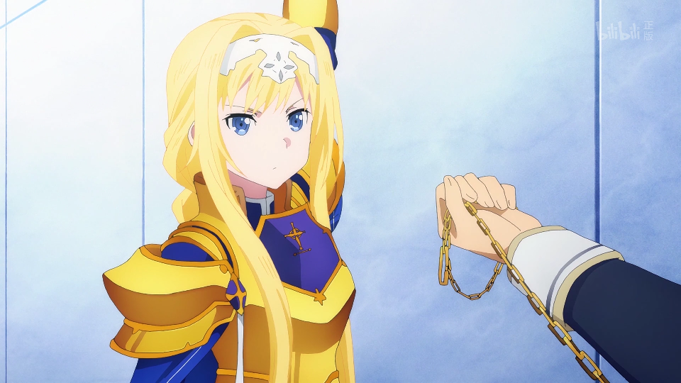 《刀剑神域 Alicization》
爱丽丝·辛赛西斯·萨蒂
#2018年10月番#
#小说改，奇幻，热血，战斗，励志#
