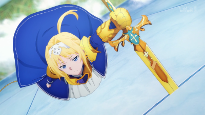 《刀剑神域 Alicization》
爱丽丝·辛赛西斯·萨蒂
#2018年10月番#
#小说改，奇幻，热血，战斗，励志#
