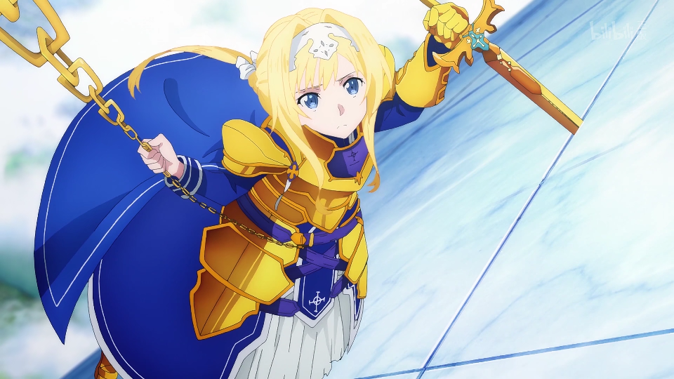 《刀剑神域 Alicization》
爱丽丝·辛赛西斯·萨蒂
#2018年10月番#
#小说改，奇幻，热血，战斗，励志#
(我永远喜欢爱丽丝！)
