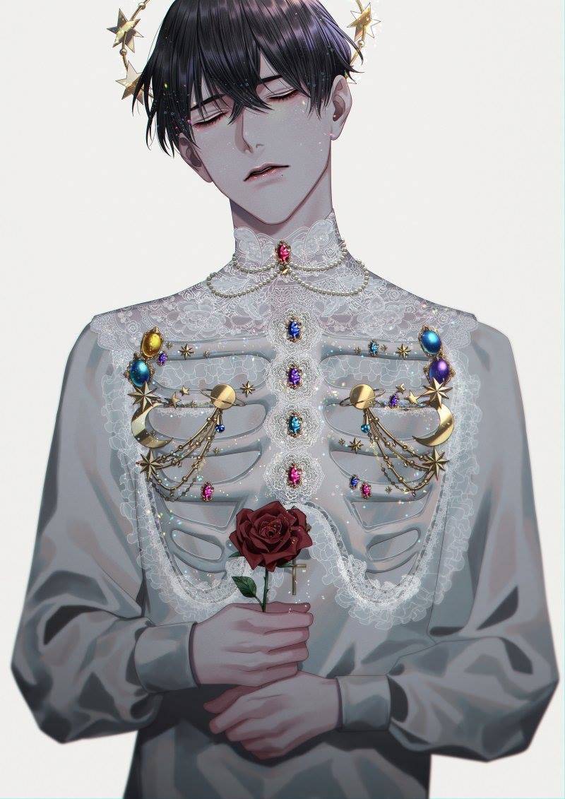 画师仓吉サム笔下的小哥哥