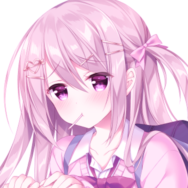 动漫女头 软妹女头 可爱女头 少女心 原截tb粉亦