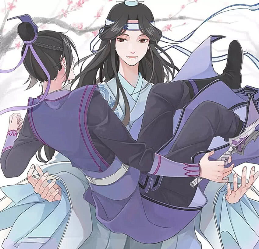 动漫#魔道祖师#薛洋#晓星尘#蓝忘机#魏无羡#金凌#蓝思追#江澄#蓝曦臣