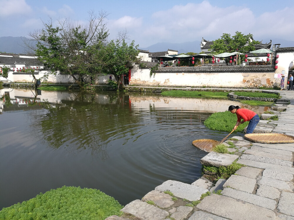 一生痴绝处，无梦到徽州
西递宏村