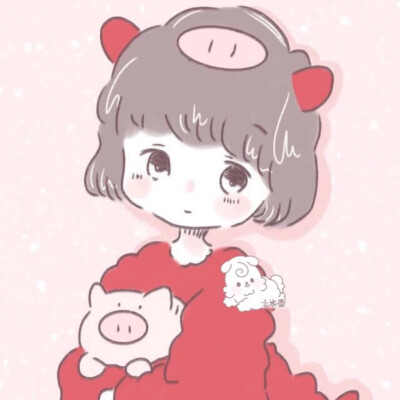 ꒒ ০ ⌵ ୧ ♡小水壶自描女生头像