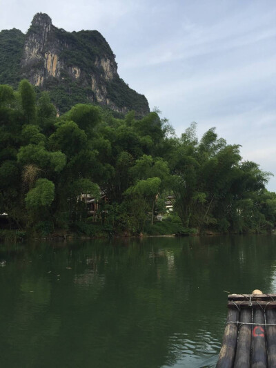 桂林 山水 风景 竹筏