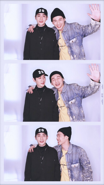 他们同框了，太高兴了