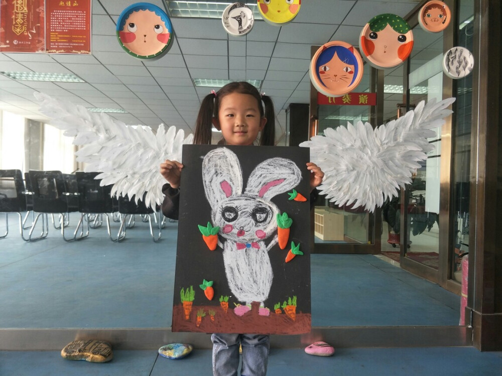 小兔子拔萝卜