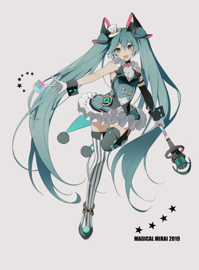 VOCALOID 初音未来 绘师：织布机loom（p id=13695413） 本作品id=74566781