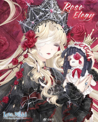 奇迹暖暖美服 Rose Elegy