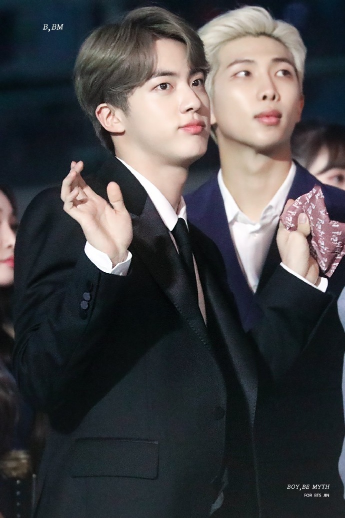jin 金硕珍 bts 防弹少年团 20190424 the fact music awards