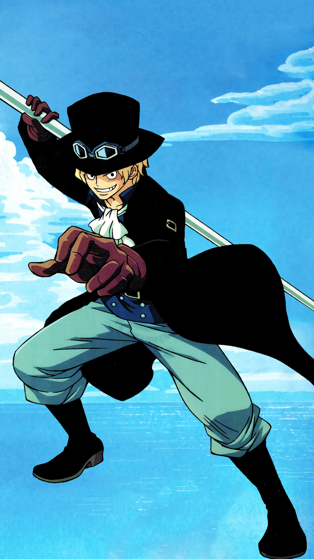 海贼王壁纸萨博by我为海贼狂此生永相伴