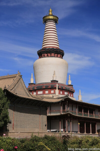 甘 张掖 大佛寺 弥陀千佛塔