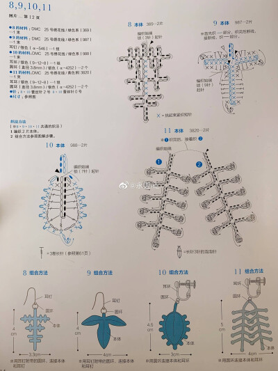 
蕾丝花图解