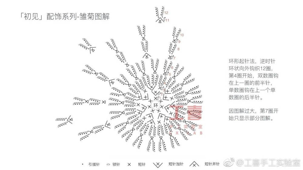 蕾丝花图解