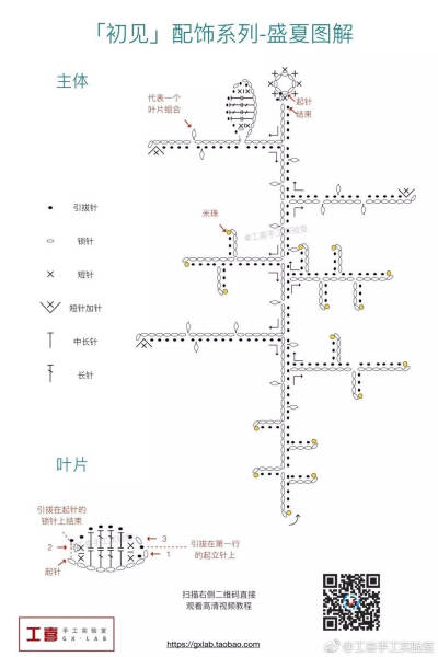 蕾丝花图解