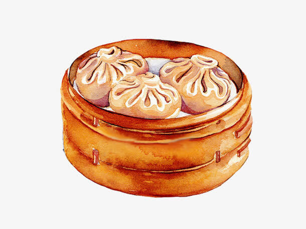 卡通手绘食物