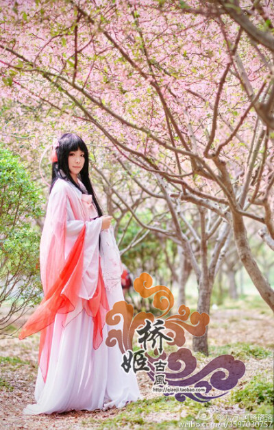 古装/cos【桃花拟人/女装/】可出君拂/锦雀/花千骨【桥姬古风】