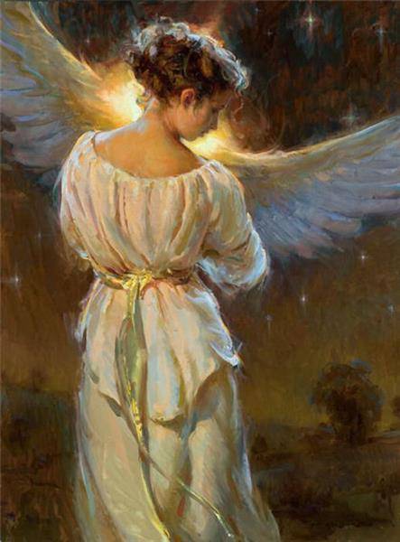 少 女 之 光
American painter Daniel F. Gerhartz 