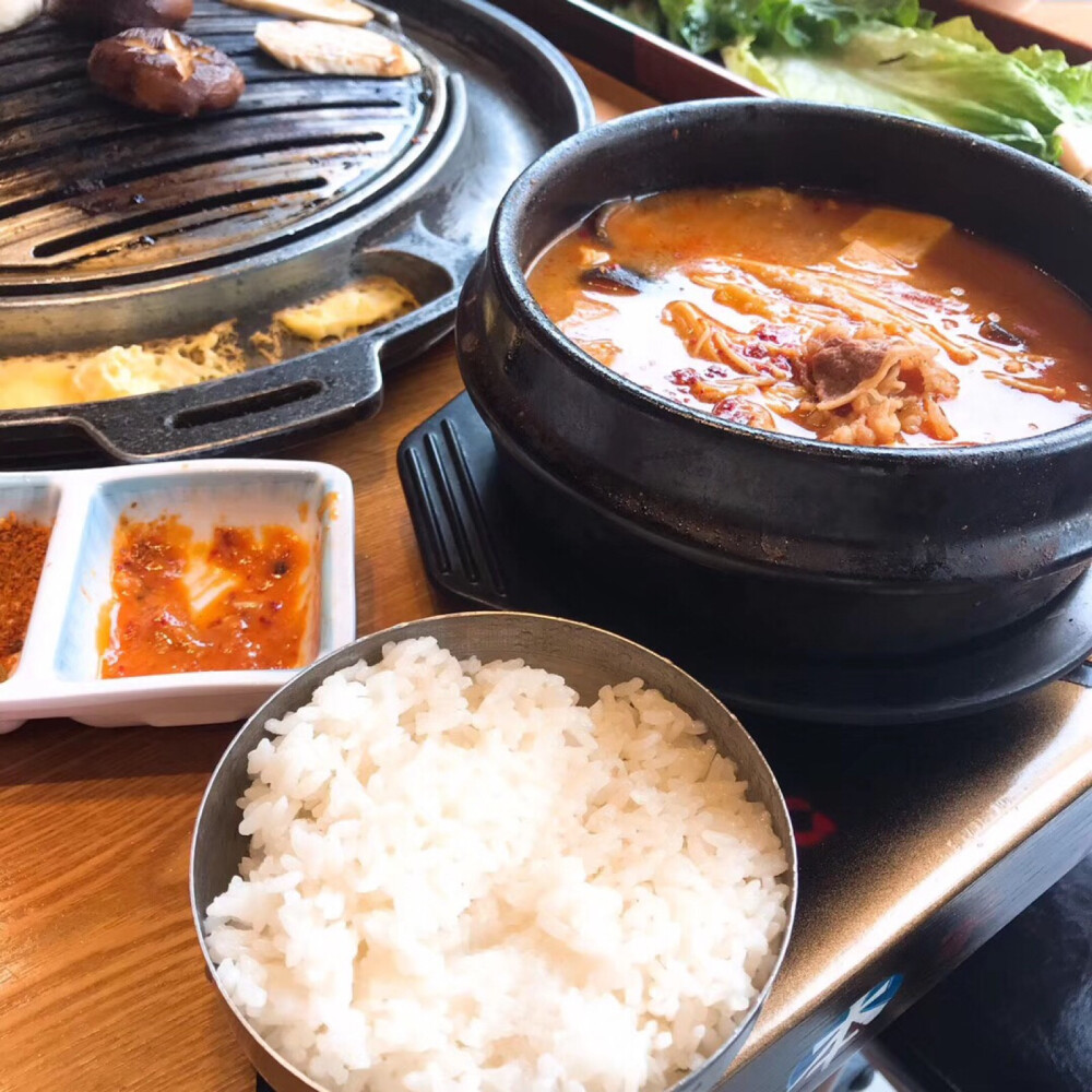 我真的好爱韩国的饮食