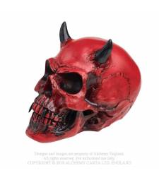 V43 - Crimson Demon Skull