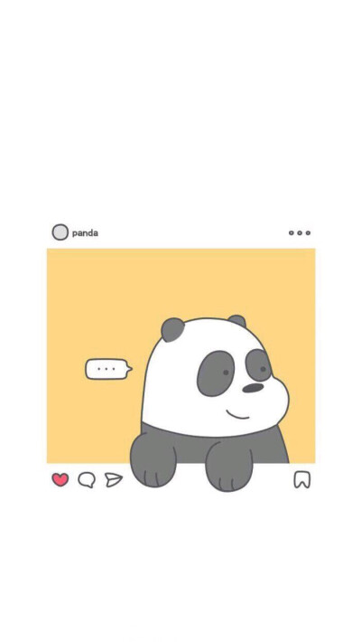 【情头/壁纸】三只裸熊
Ice bear❤️Panda