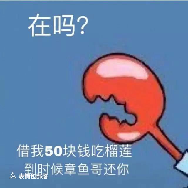 海绵宝宝借钱