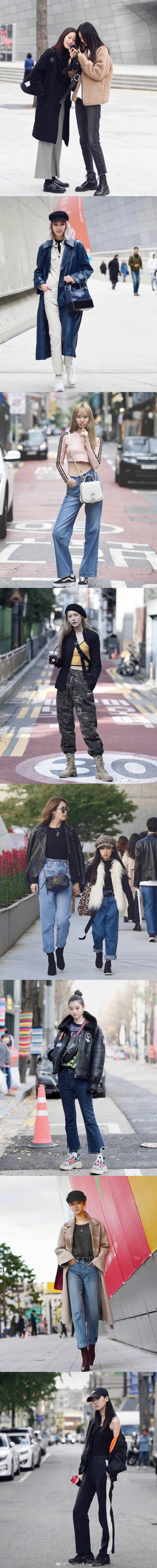 韩国女孩的街拍合集 ​ ​​​​