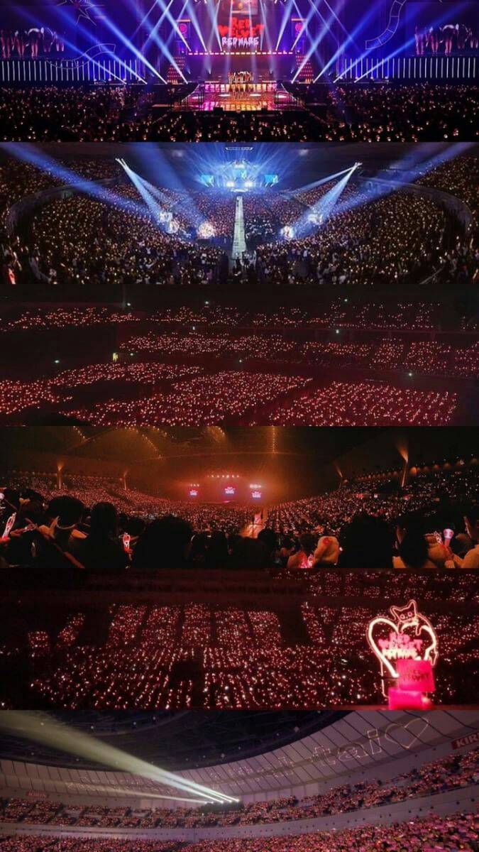 redvelvet 珊瑚海 redvelvet应援色 redvelvet珊瑚色 redvelvet演唱会