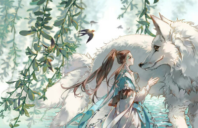 古风壁纸
你來時夏至 但眉上風止 開口是 我來的稍微遲 大抵知心有庭樹 亭亭一如你風致