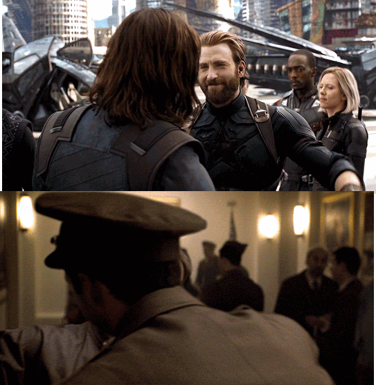 盾冬 美国队长 冬兵